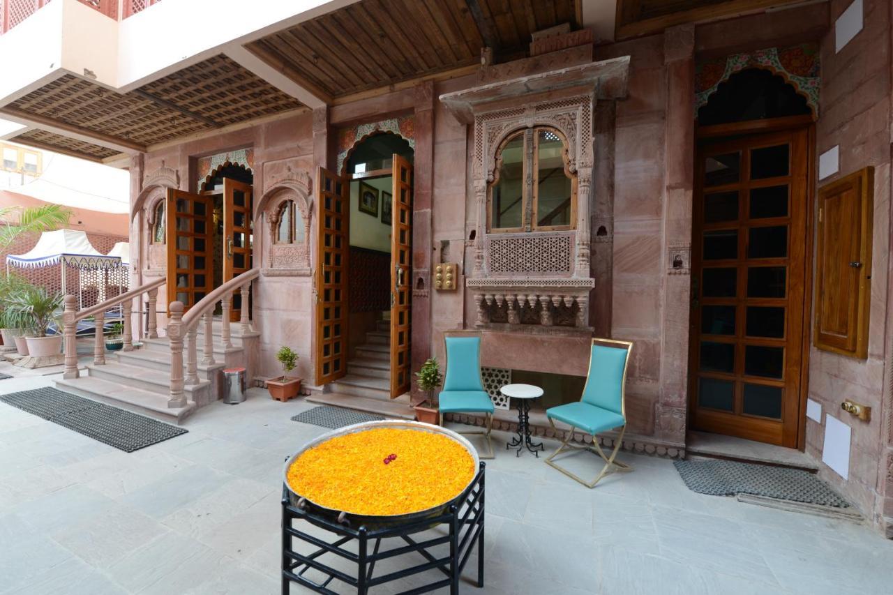 Hotel Harasar Haveli Bikaner Bagian luar foto