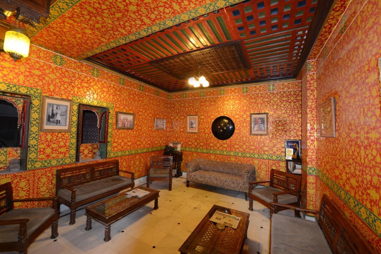 Hotel Harasar Haveli Bikaner Bagian luar foto