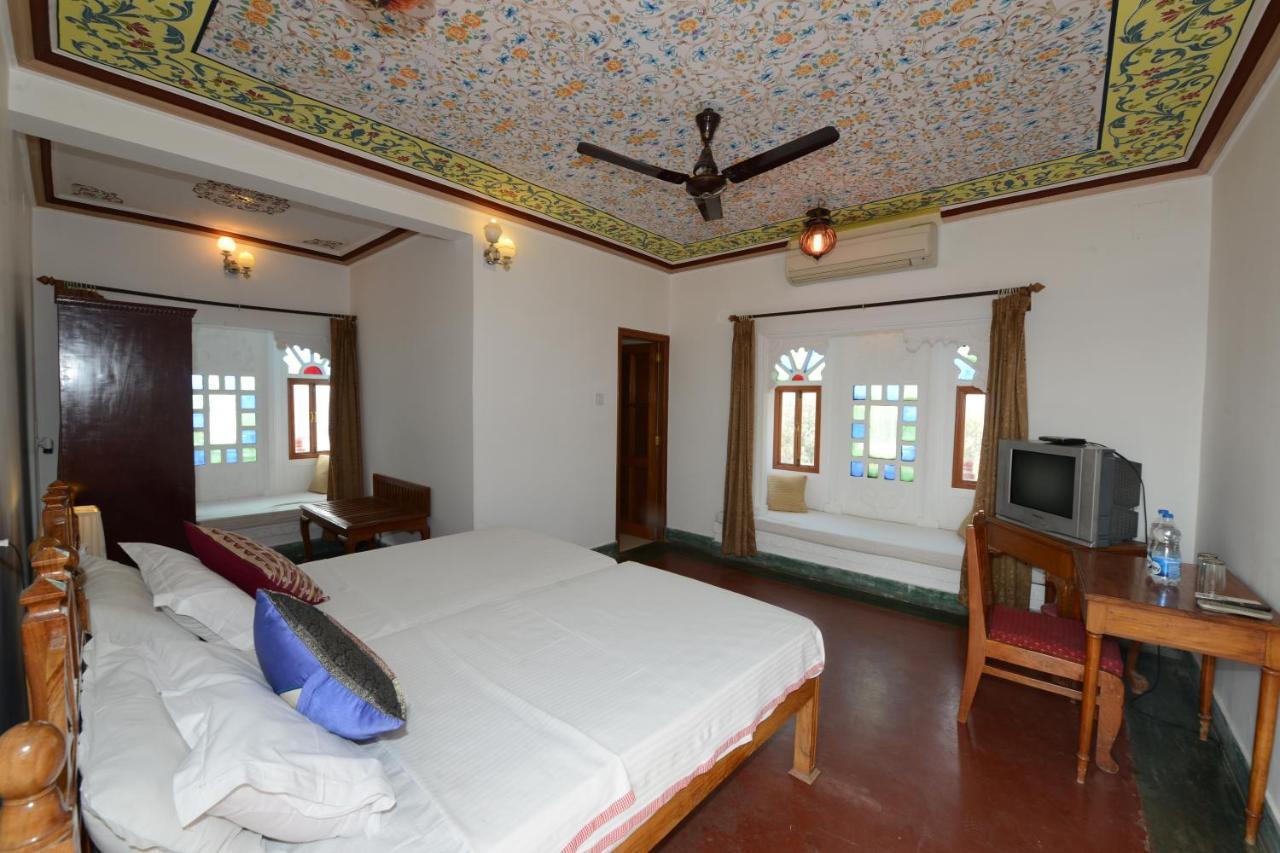 Hotel Harasar Haveli Bikaner Bagian luar foto