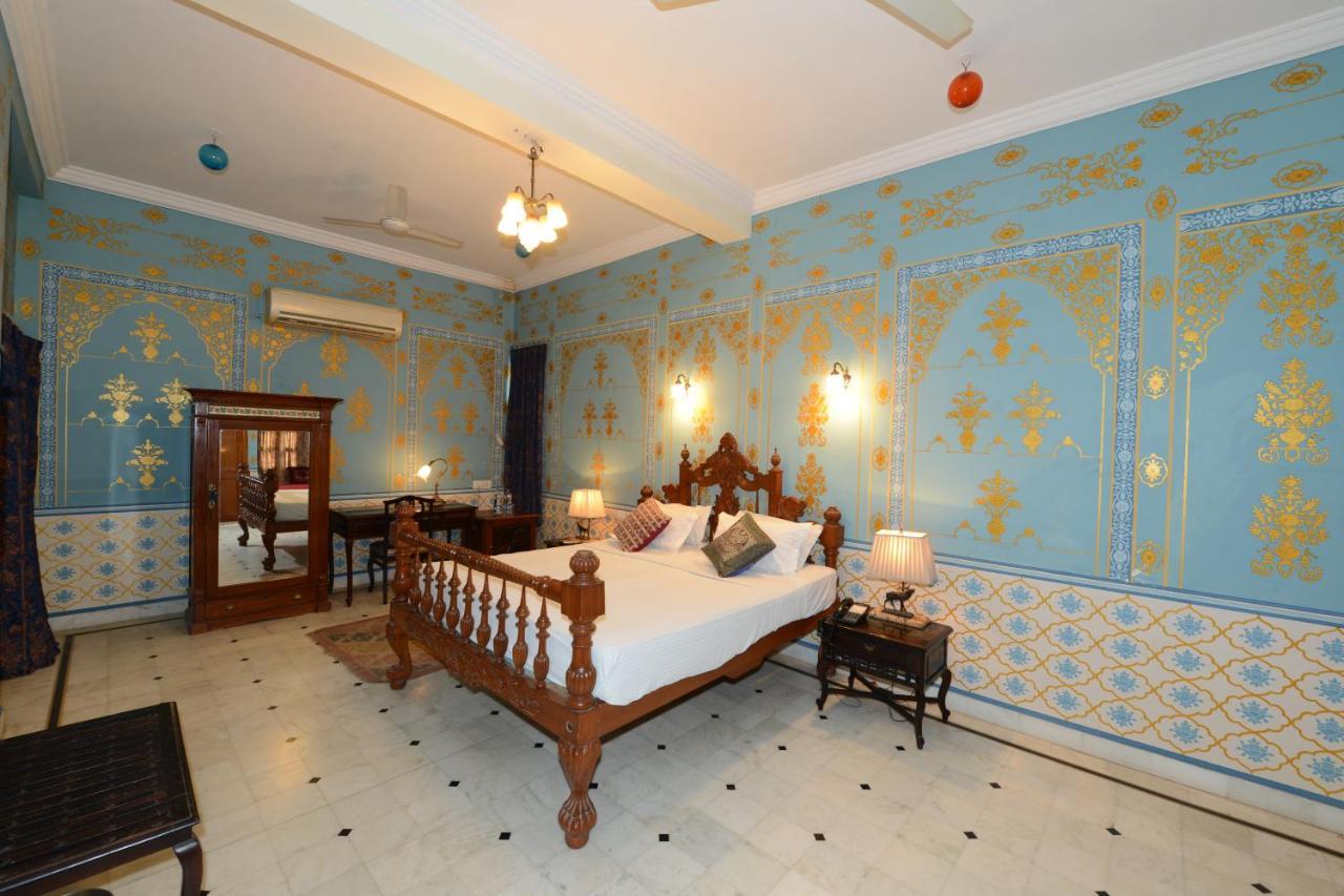 Hotel Harasar Haveli Bikaner Bagian luar foto
