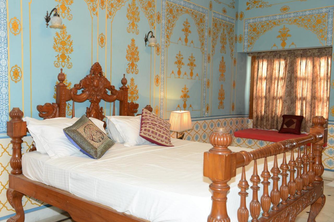 Hotel Harasar Haveli Bikaner Bagian luar foto